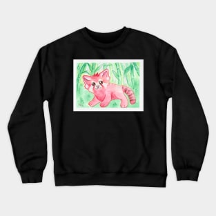 Cute red panda Crewneck Sweatshirt